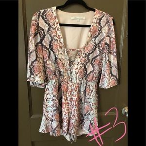 Lovers + friends romper